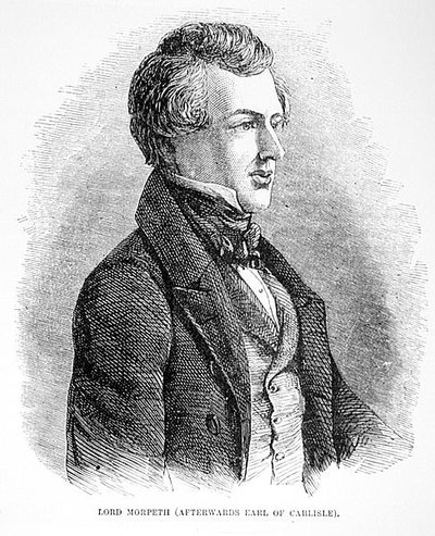 Portrait of George Howard, Viscount Morpeth and 6th Earl of Carlisle by English School
